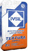 декоративная фасадная штукатурка короед серии ivsil textura / ивсил